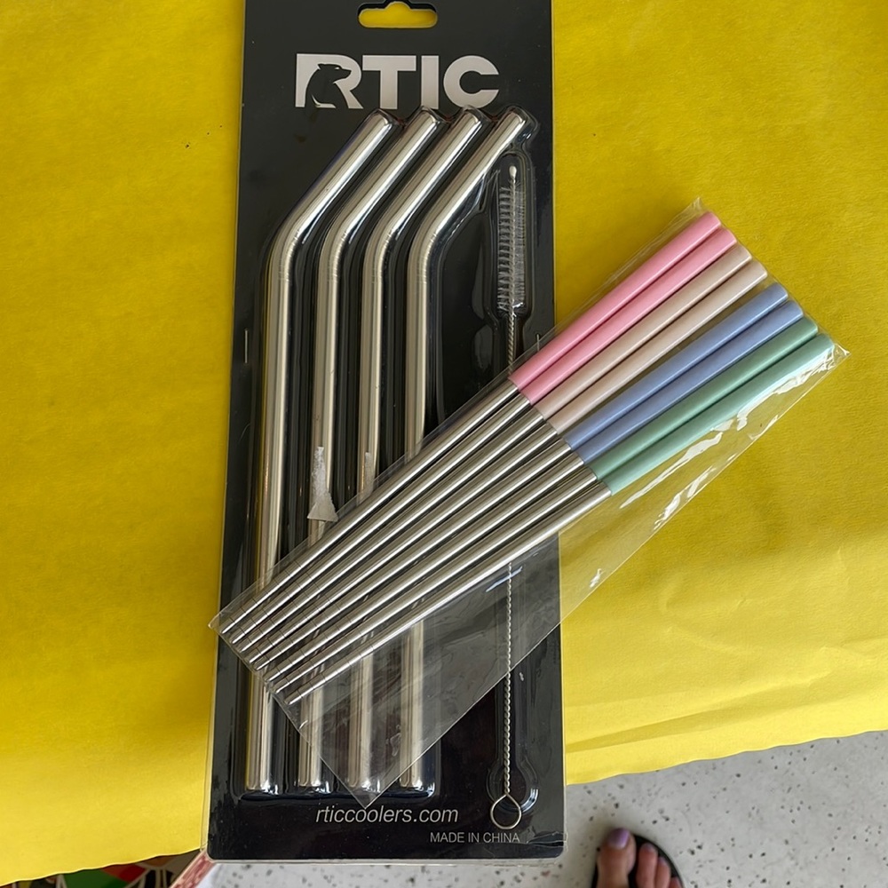 NEW Metal Straw Set & Chopsticks